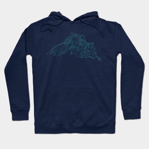 Lake Superior Hoodie by simplistictees